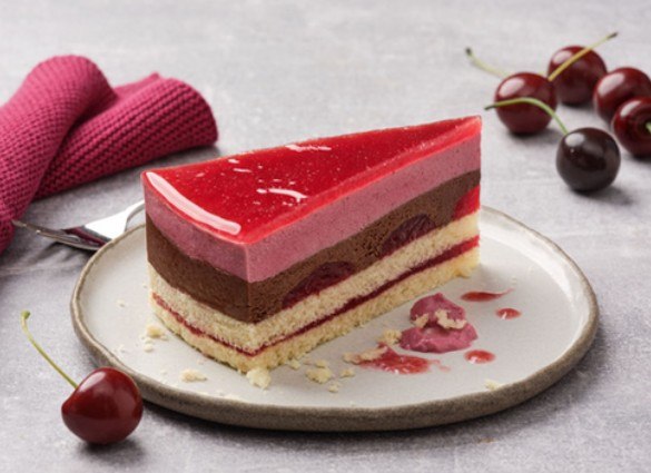 Cherry-Cream-Cake